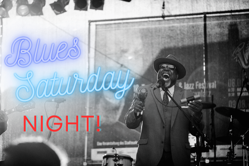 Blues Saturday Night Banner